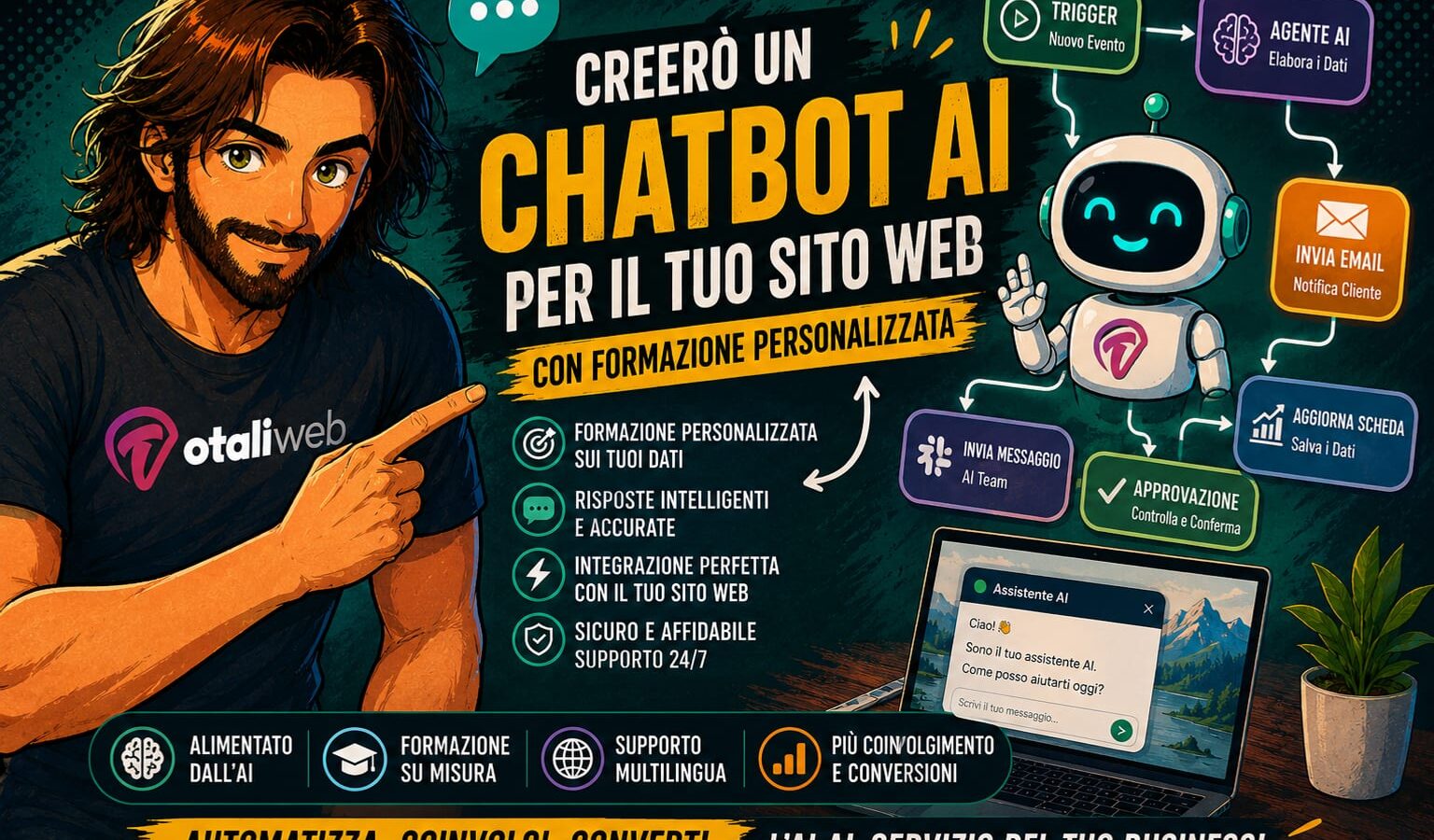 Chatbot AI personalizzato