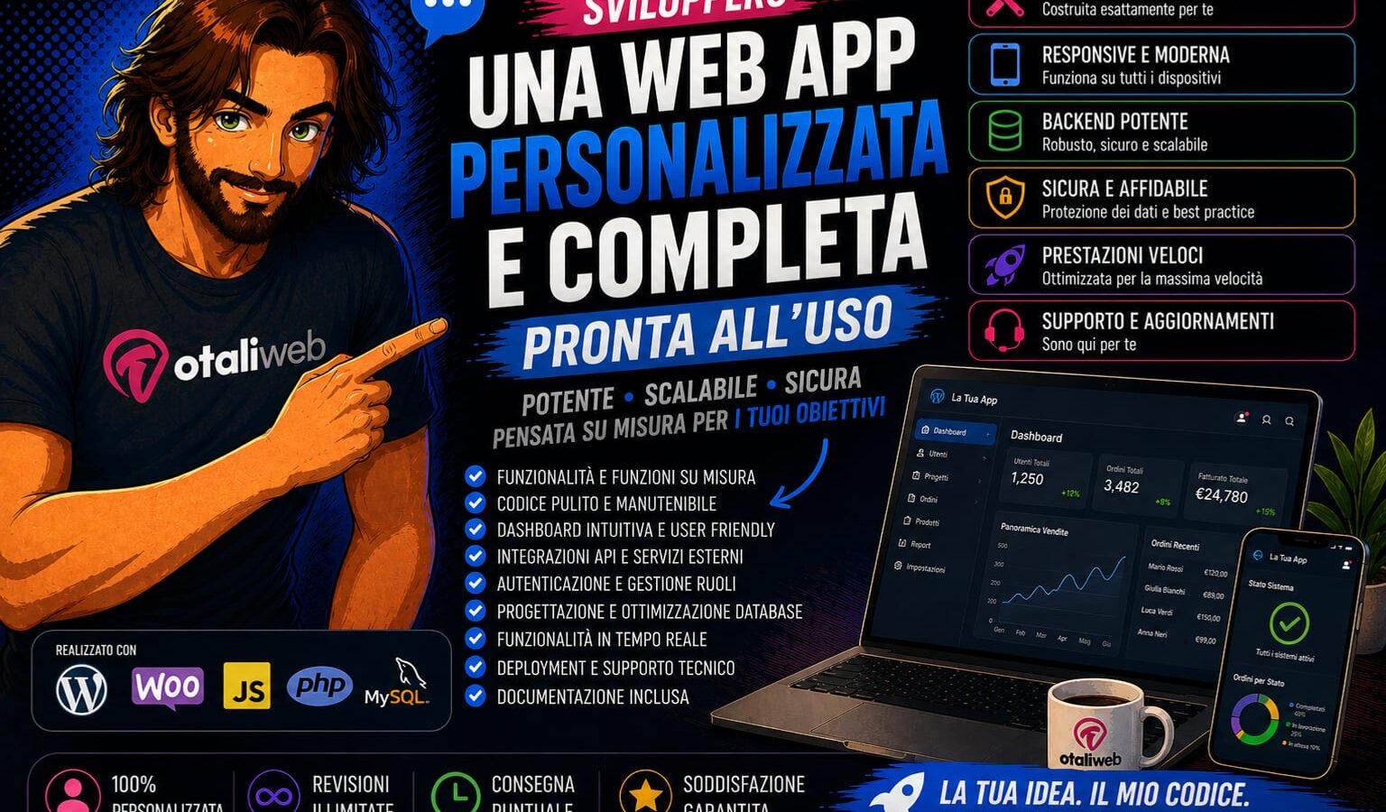 Sviluppo web app da zero