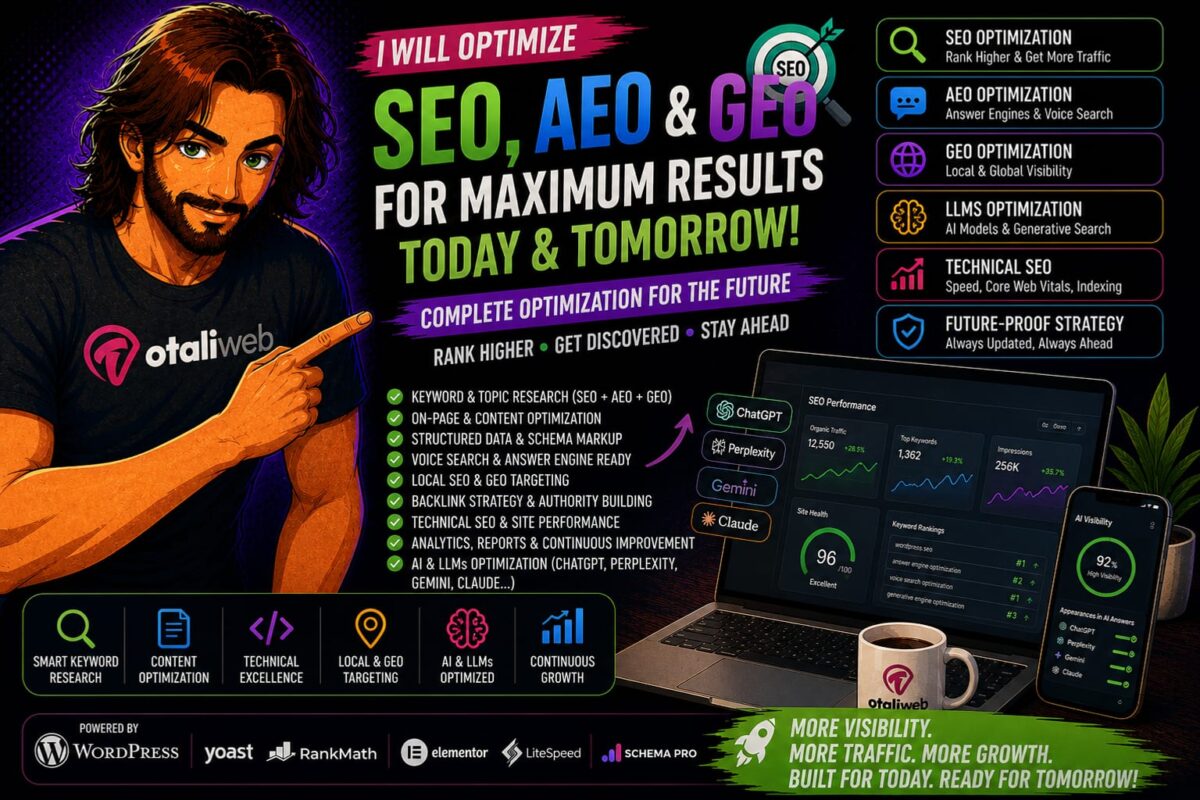 SEO / AEO / GEO Optimization