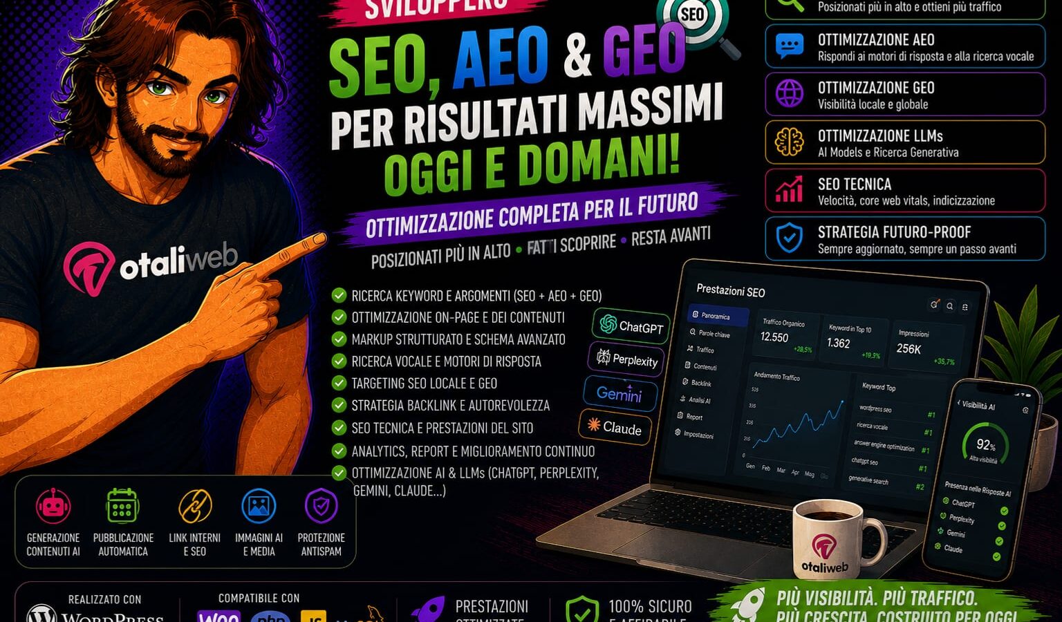 Ottimizzazione SEO / AEO / GEO
