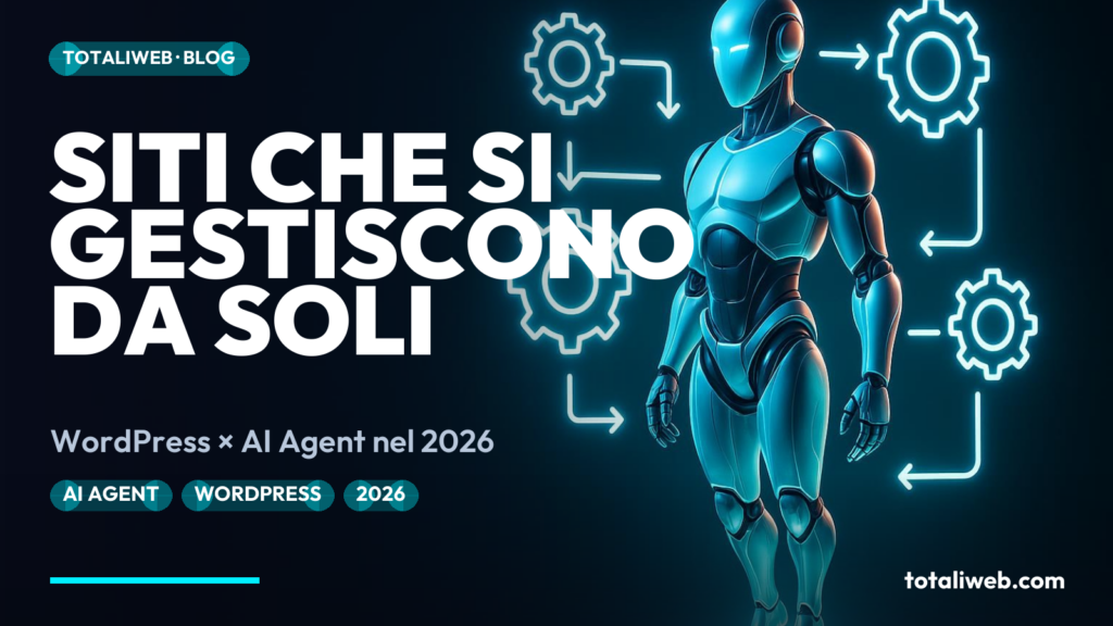 WordPress + AI Agent nel 2026: I Siti che Si Gestiscono da Soli
