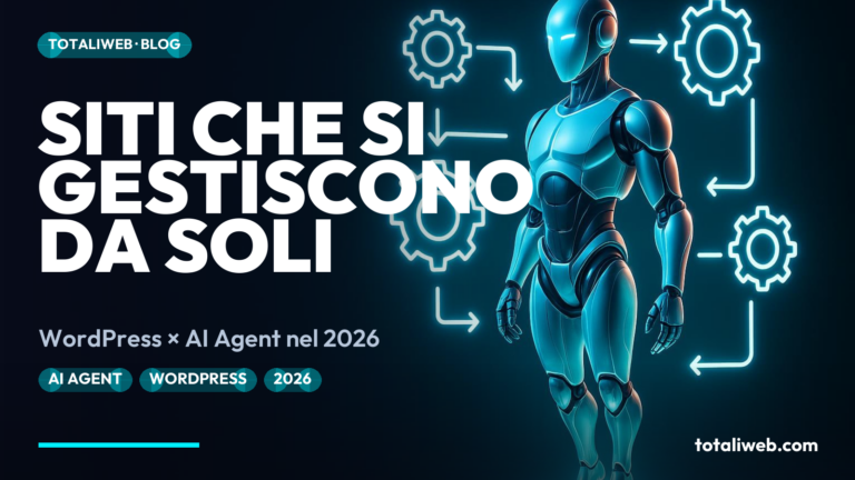 WordPress + AI Agent nel 2026: I Siti che Si Gestiscono da Soli