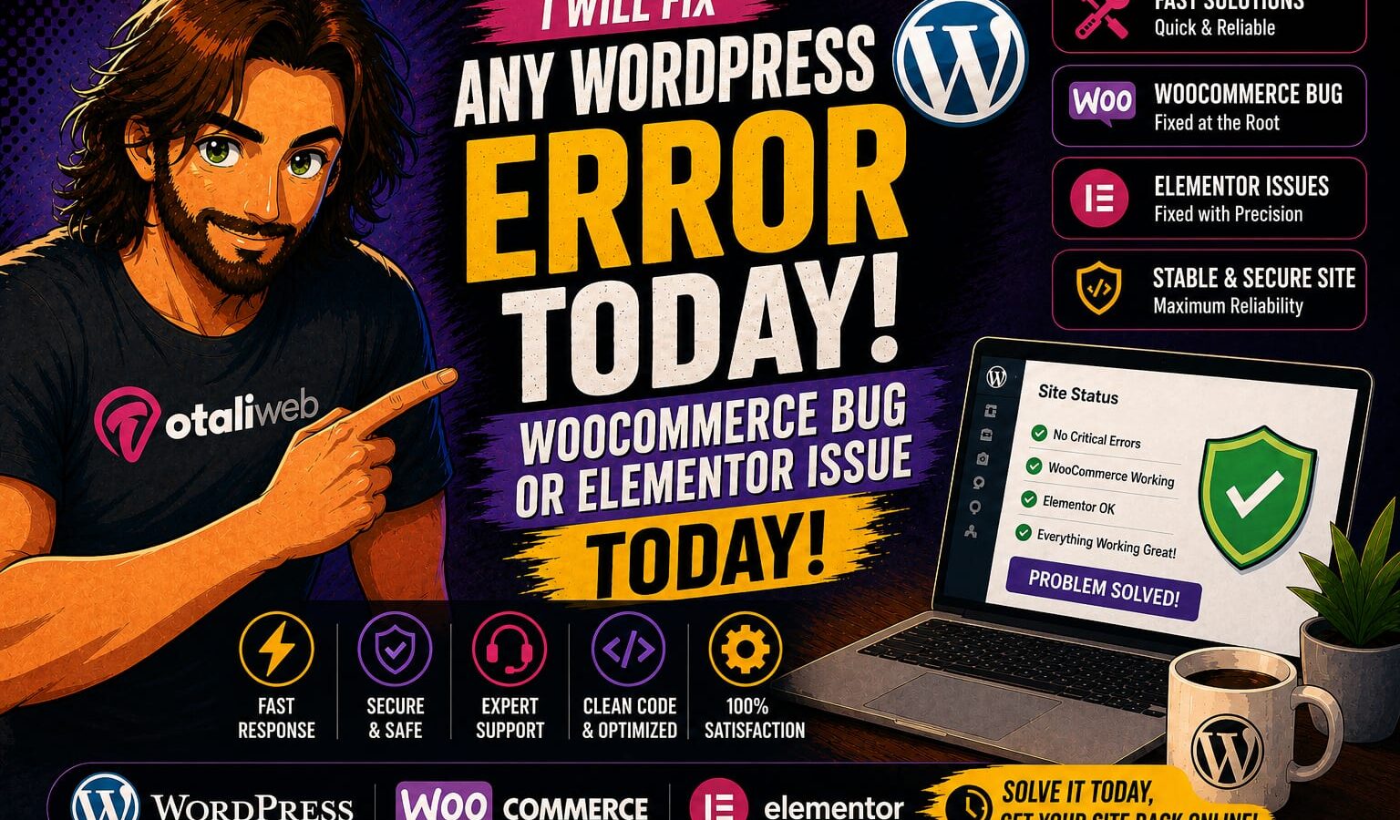 WordPress Assistance & Troubleshooting