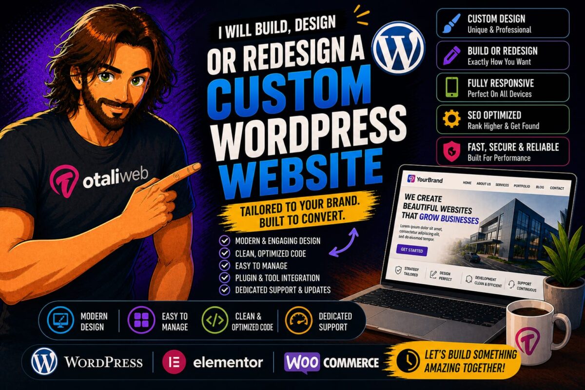 New WordPress Website / Redesign