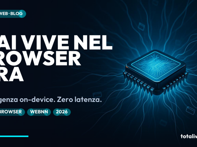 AI Nativa nel Browser nel 2026: Cosa Significano i Modelli On-Device per il Tuo Sito
