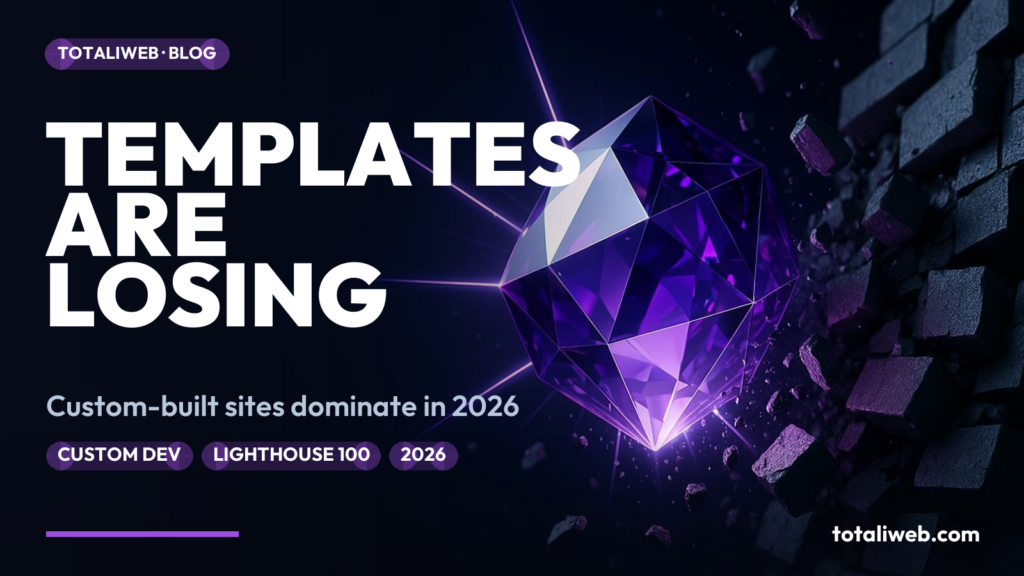 The Death of the Cookie-Cutter Website: Why Bespoke Wins in 2026