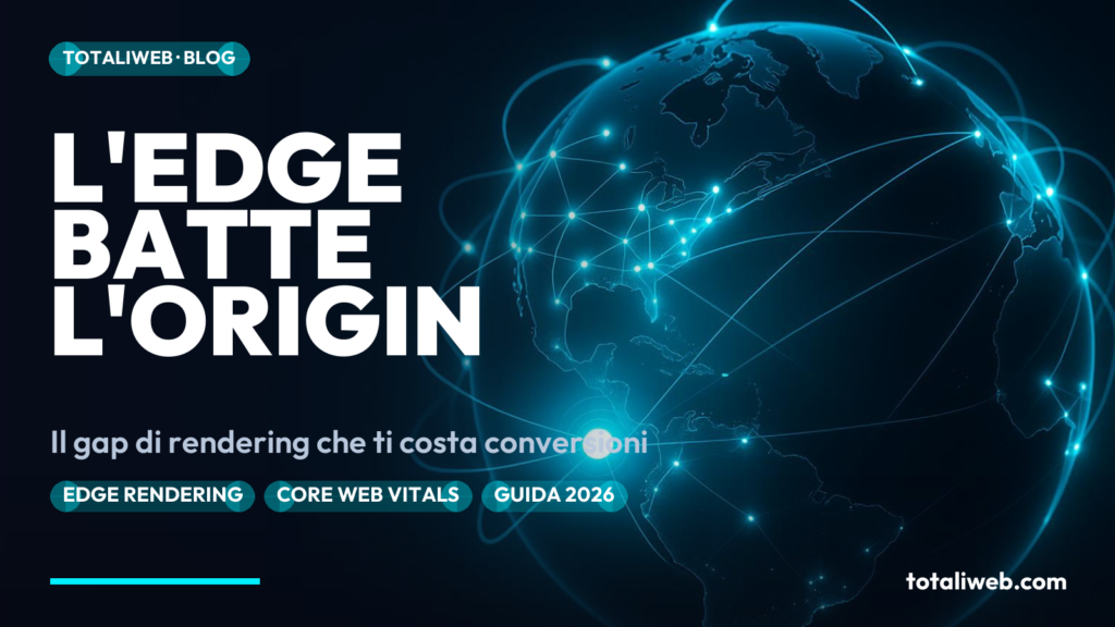 Il Killer Silenzioso del Sito: SSR vs. Edge Rendering nel 2026