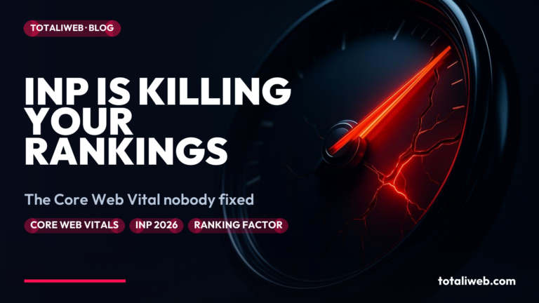 Web Vitals INP in 2026: Why Interaction Matters More Than Speed